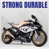 1/12 Scale BMW HP4 Motorcycle Model Car Toy Alloy Diecast Light Music Shock Absorption Motor Miniature Models Kids Birthday Gifts