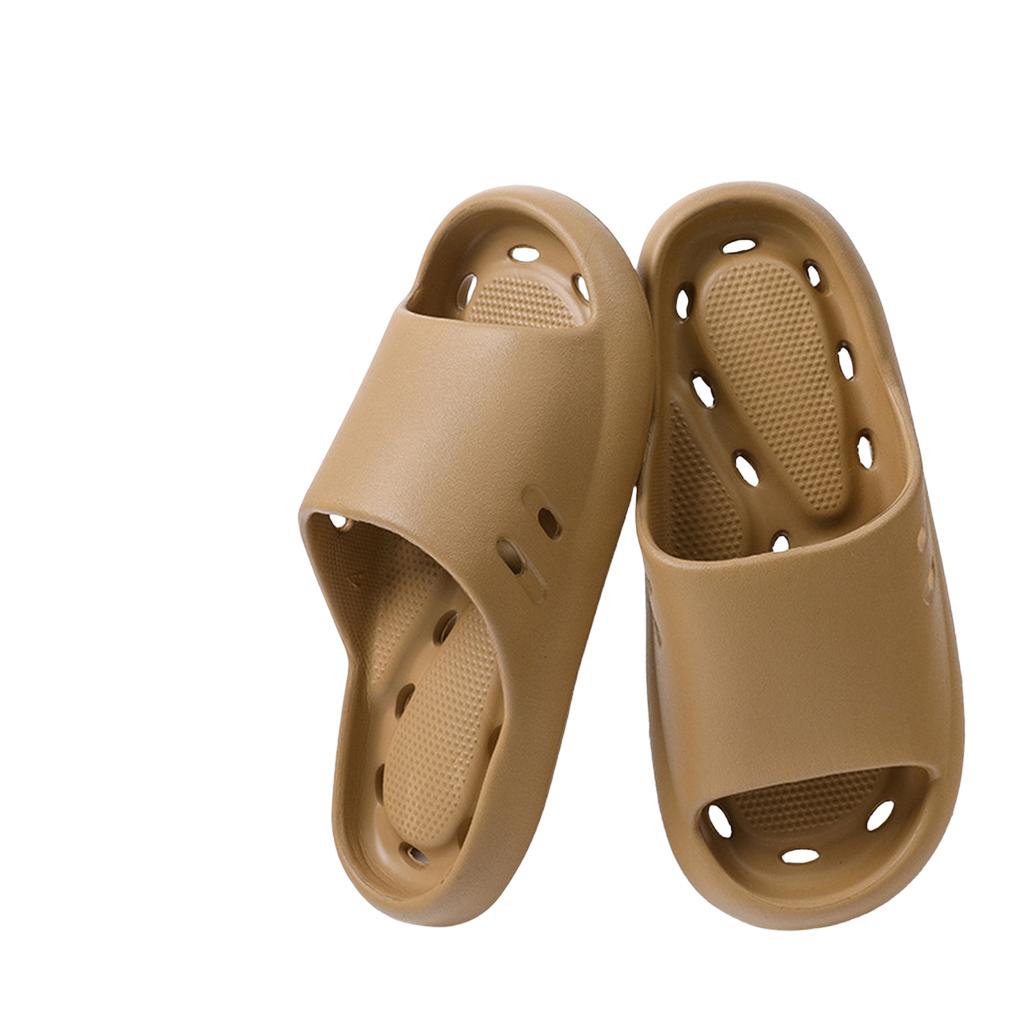 Men's Quick-Dry Non- Bathroom Slippers with Drainage Holes for Indoor Home Use