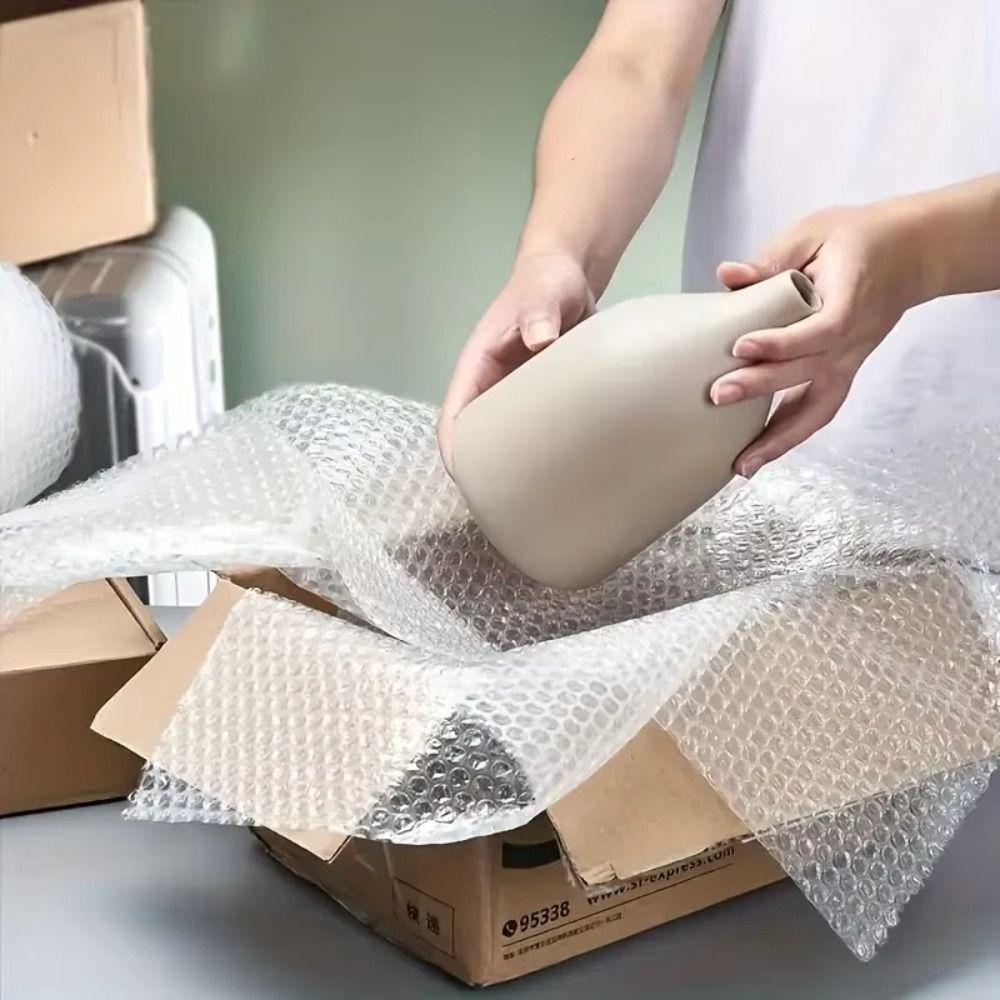 Hochwertige Schaumstoffverpackung Luftpolsterfolie Stoßfeste Verpackung Luftpolsterfolie Doppellagige Luftpolsterpolsterung Versandmaterialien