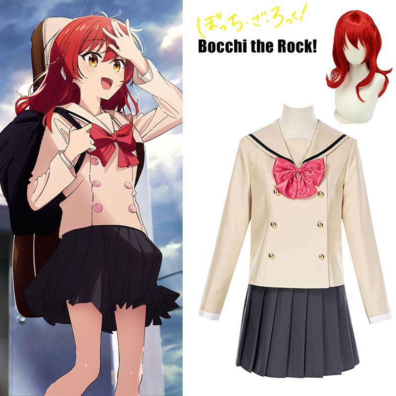 Stunning Bocchi The Rock! Kita Ikuyo Cosplay Costume Outfit