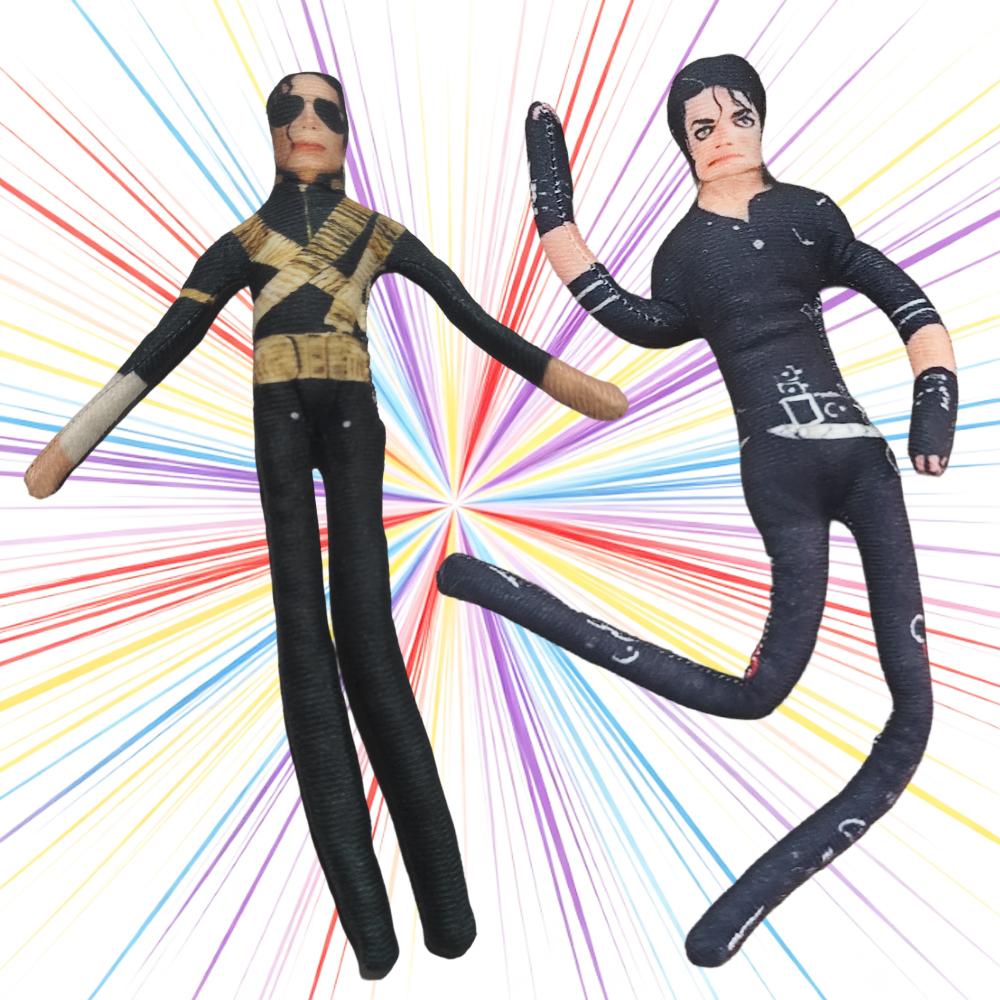 Michael Jackson Beweegbare Gewrichten Actiefiguur Pluche Pop Cosplay Ornament Verzamelaar Model Speelgoed Huisdecoratie Fan Collectie Cadeau