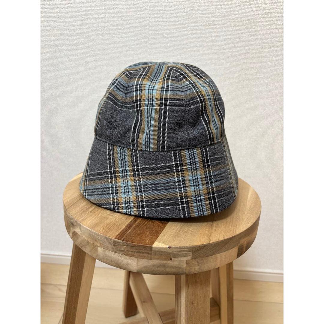 Used KIJIMA TAKAYUKI bucket hat plaid size 2