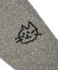 LMR Lettering Jacquard Pullover Knit Grey