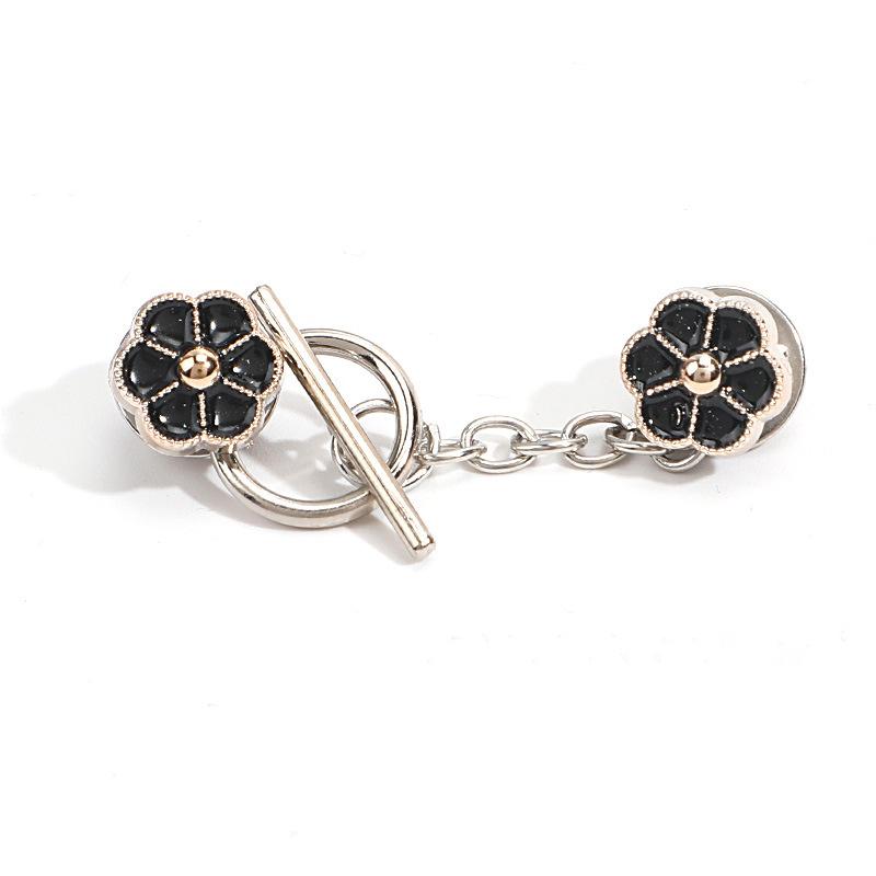 Collar Fixed Connection Buckle Women's Tighten Waist Brooches KTJ