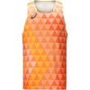 Elite Breathable Quick-Dry Running Singlet Men Tops Orange 2011C721-750
