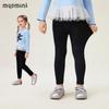 MQDMINI Girls' Bear Guard Elastic Leggings