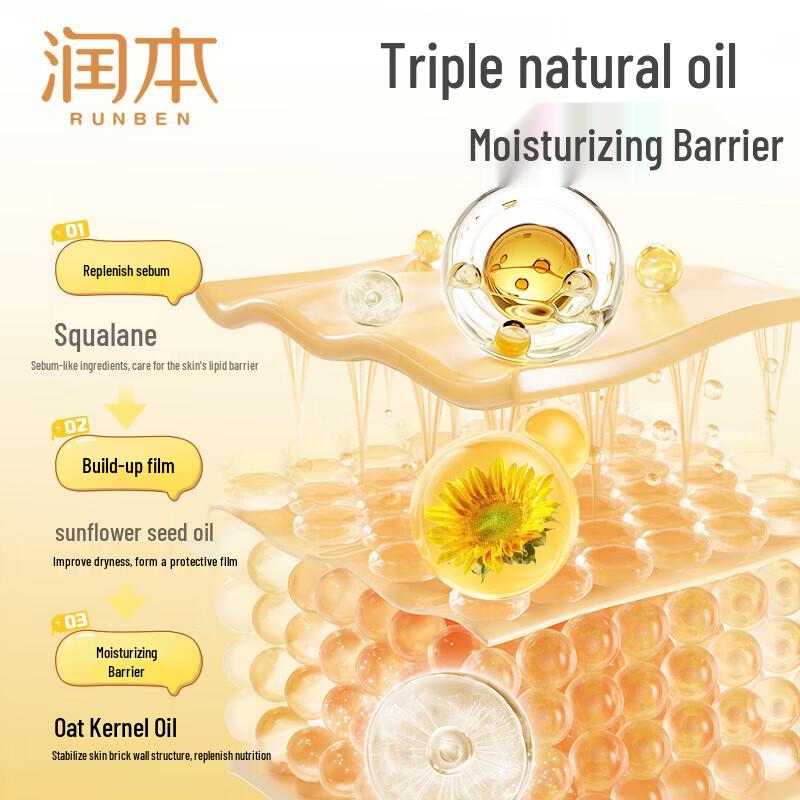 Runben Vitamin E Hydrating Hand Cream, 40g