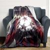 Legends Made Not Born printed flannel breathable and warm blanket, a stylish home gift, suitable for home, office and bedspread use. 15a14