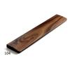 Wooden Keyboard Wrist Rest Walnut Wrist Rest Solid Wood Mouse Pad Wrist Guard for Keyboard (Walnut, 61 87 104 Keys)