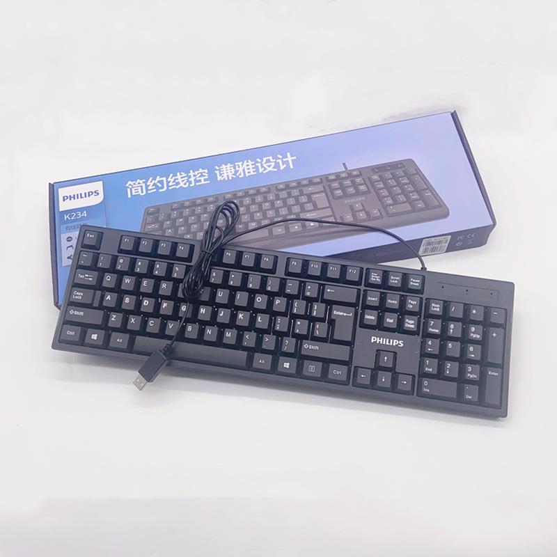 SPK6234 USB Wired Keyboard for Home and Office