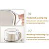 Moisture-Proof Storage Container for Grains Pet Food Snacks Transparent Sealed Food Storage Jar Kitchen Organizer for Dry Foods