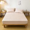 Class A Mother And Baby Grade Fitted Sheet 160x200,Thickened Soy Fiber Antibacterial Laminated Cotton,Soft Comfortable