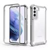 Applicable To Samsung S24ultra 2-in-1 Space Case All-inclusive Anti-drop Mobile Phone Case S23U Soft Edge Protective Case