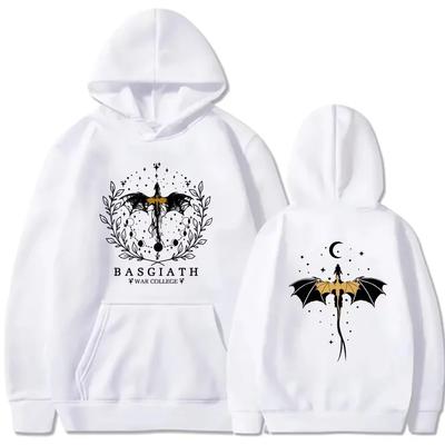 Basgiath War College Men's Hoodie Fourth Women's Men's Printed Graphic Spring and Autumn Sweatshirt
