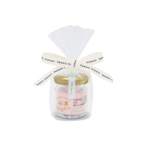 Sweets Maison Hand Cream Confiture with Moisturizing Ingredients, 30g, Peach Puree, OB-SMM-52-5