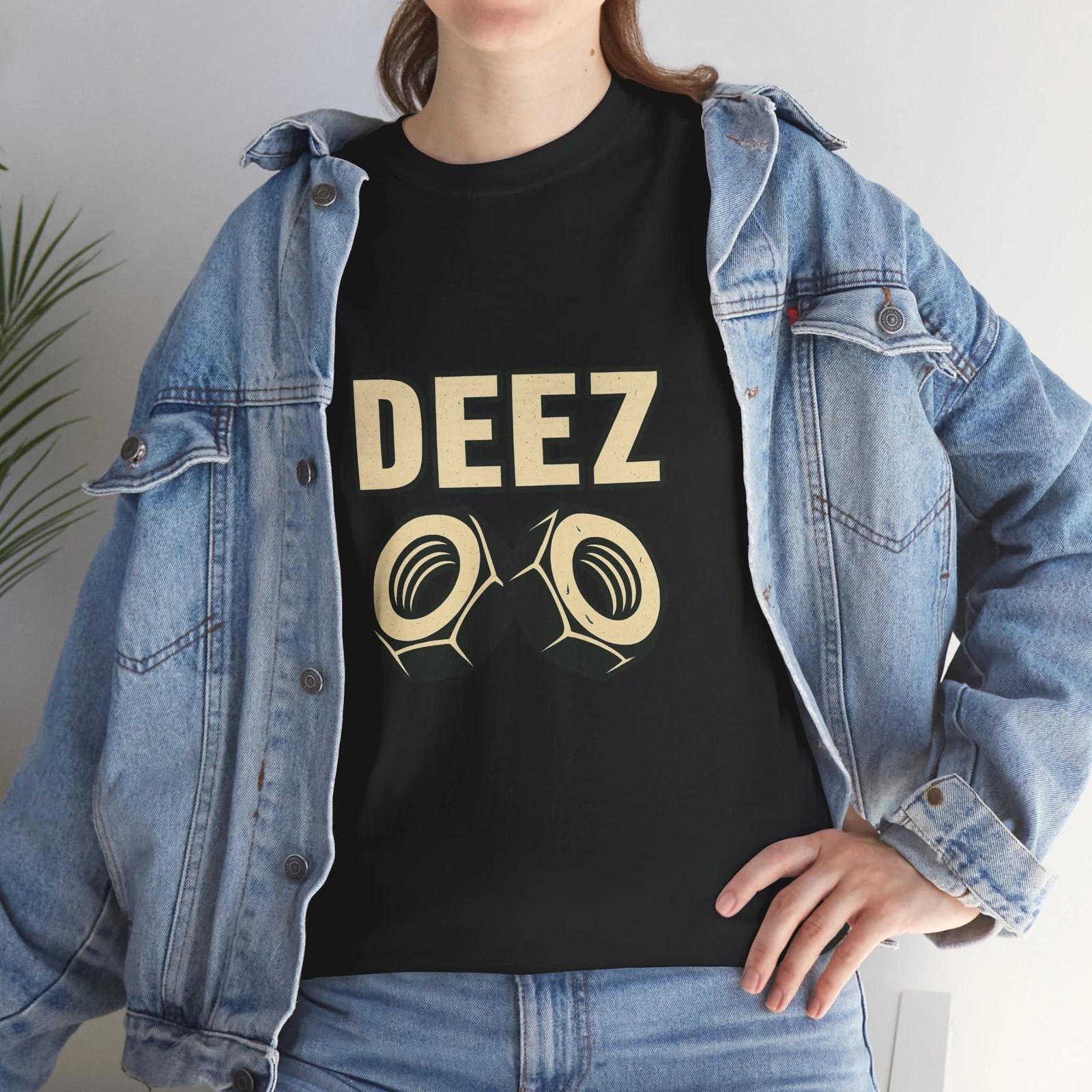 DEEZ NUTS Shirt Funny Tee Graphic Shirt Novelty Tee Retro Shirt Vintage Funny T S