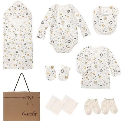Mit 10-teiligem Baby-Geschenkset „Neugeborenes Tigerjahr Tigerfreund“, koreanische Babyprodukte