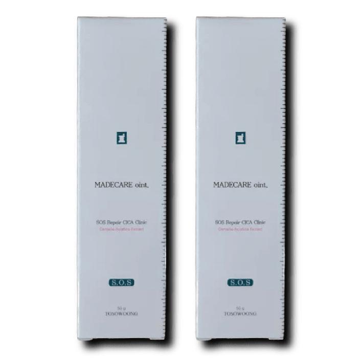 TOSOWOONG Madecare SOS Восстанавливающий крем с центеллой азиатской Clinic Scar Cream 50 г x 2 (41316923)
