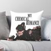 My Chemical Romance Band Square Pillowcase Polyester Linen Velvet Printed Zip Decorative Throw Pillow Case Car Cushion Cover