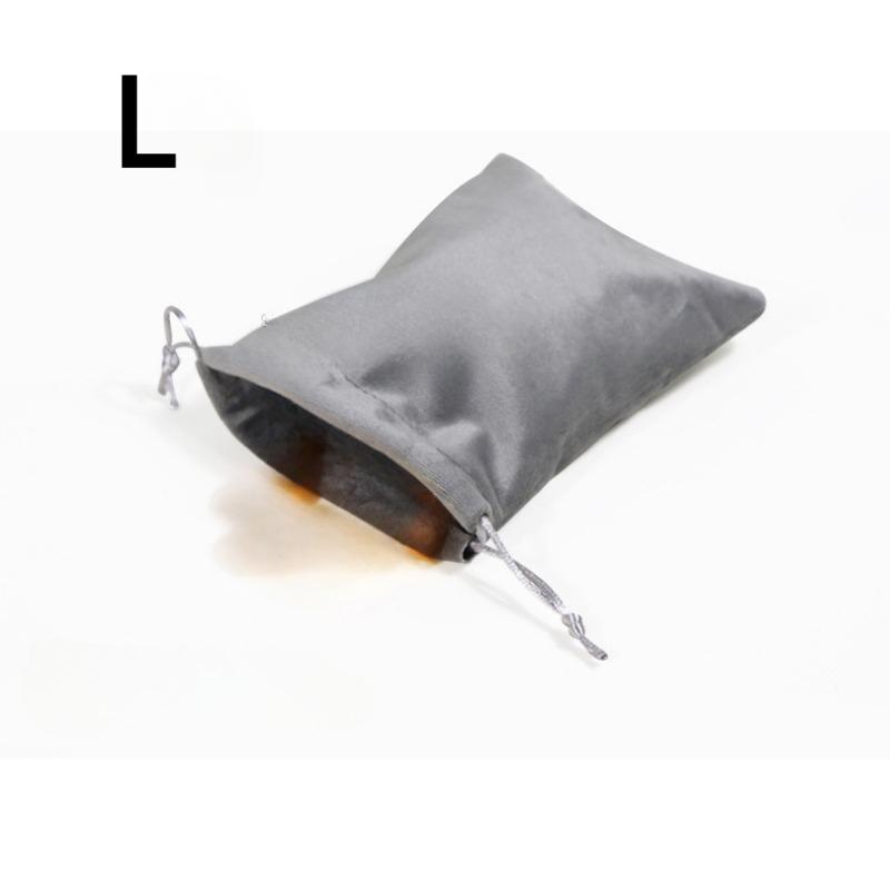 1Pc Vintage Velvet Drawstring Cosmetic Bag Solid Color Red Christmas Gift Bags Wedding Jewelry Packaging Pouches