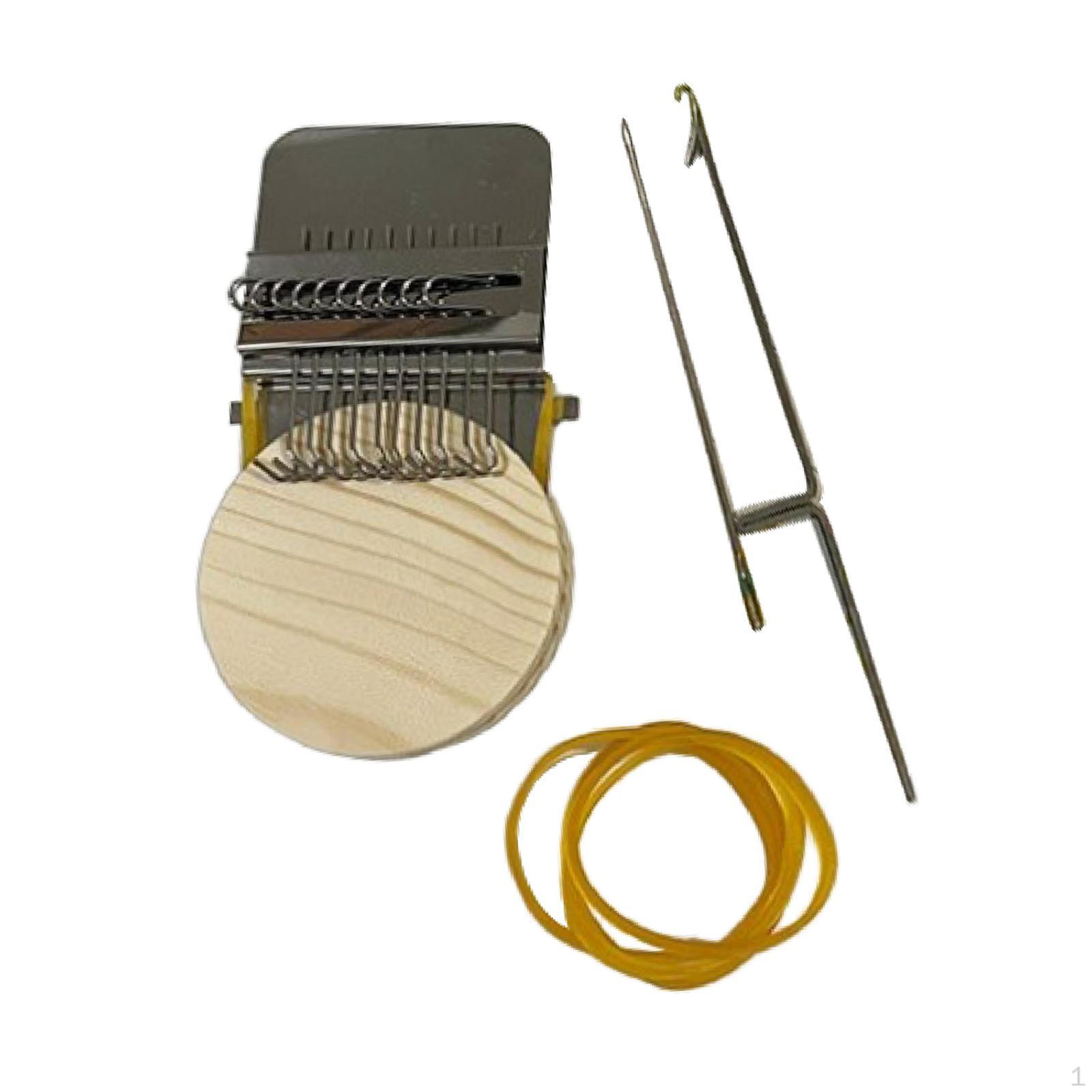 

Компактный ткацкий станок, инструмент для ремонта одежды своими руками 10 Hooks