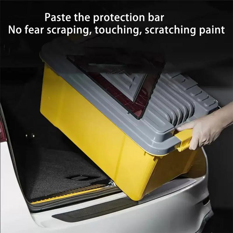 Car Trunk Sill Anti-scratch Guard Strip For JEEP Avenger - Rear Bumper Rubber Protector Decorative Cover Sticker