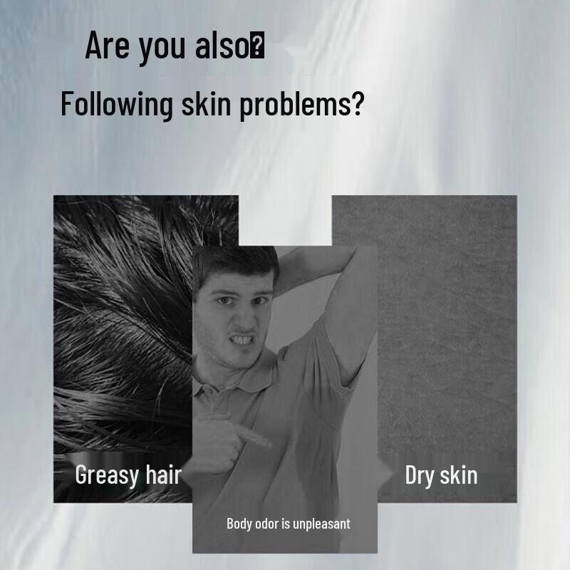 Reebok Men's Sport Soothing 2-in-1 Shower Gel