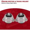 TOPAZ 22116768852 22116768853 Engine Motor Mounts Front Left + Right Replacement for B-MW X1 2013-2015 BMW Z4 2012-2016 Set of 2