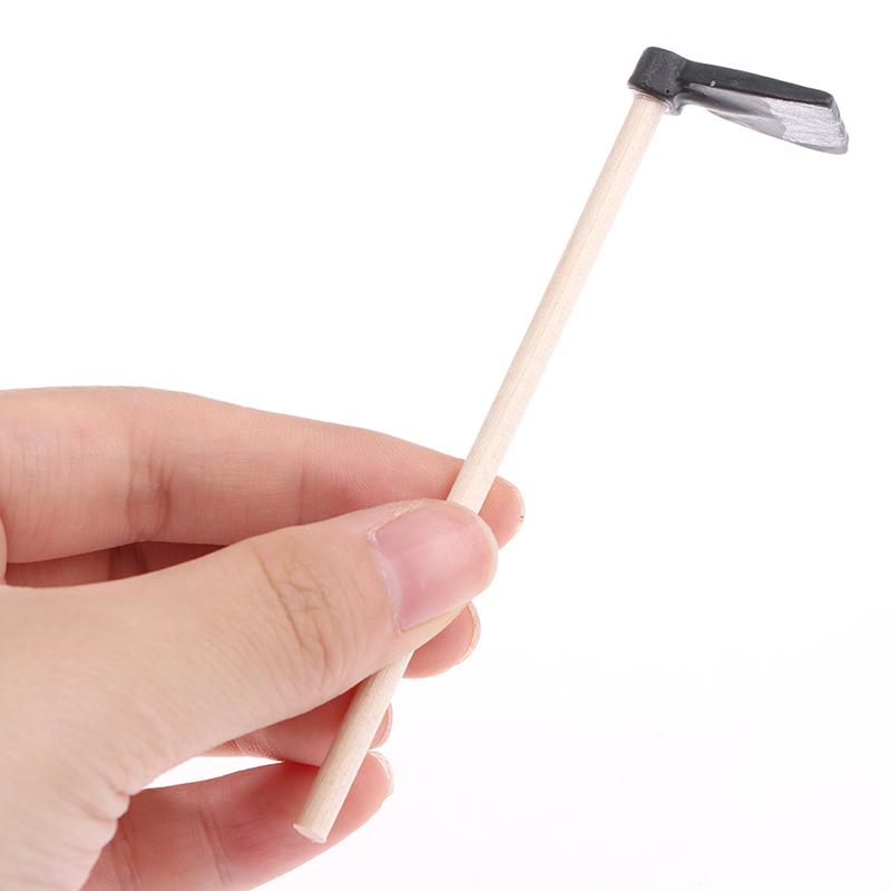 

Hot 1:12 Dollhouse Mini Garden Implement Watering Can Scissors Axes Shoes Rake Garden Pool Doll Decor Accessories -A4308