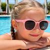 6 Colors Kids Polarized Sunglasses UV Protection Cute Silicone Frame Korean Fashion Sunglasses For Toddler Baby Boys Girls Outdo