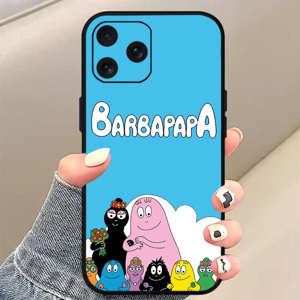

Чехол для телефона Barbapapa с рисунком для Samsung S20 S21 S22 S23 S24 Note 20 4G 5G Plus, ультра-черный, мягкий чехол SamsungS20ULTRA5G