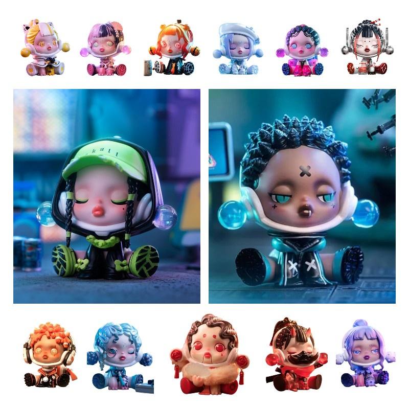 Popmart Night City Blind Box Sp5 Series Cute Resin Figures For Gift And Collectibles