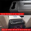 For Suburban 2023+ Car Seat Back Row Water Cup Holder Cover Frame Trim Sticker Accessories Parts Kits