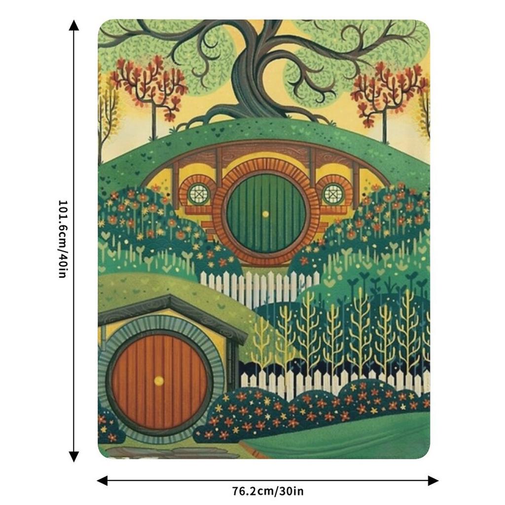 Visit the Shine - Hobbiton Throw Blanket Decorative Throw Blankets Sofas Of Decoration Luxury Throw For Sofa Thin Blankets