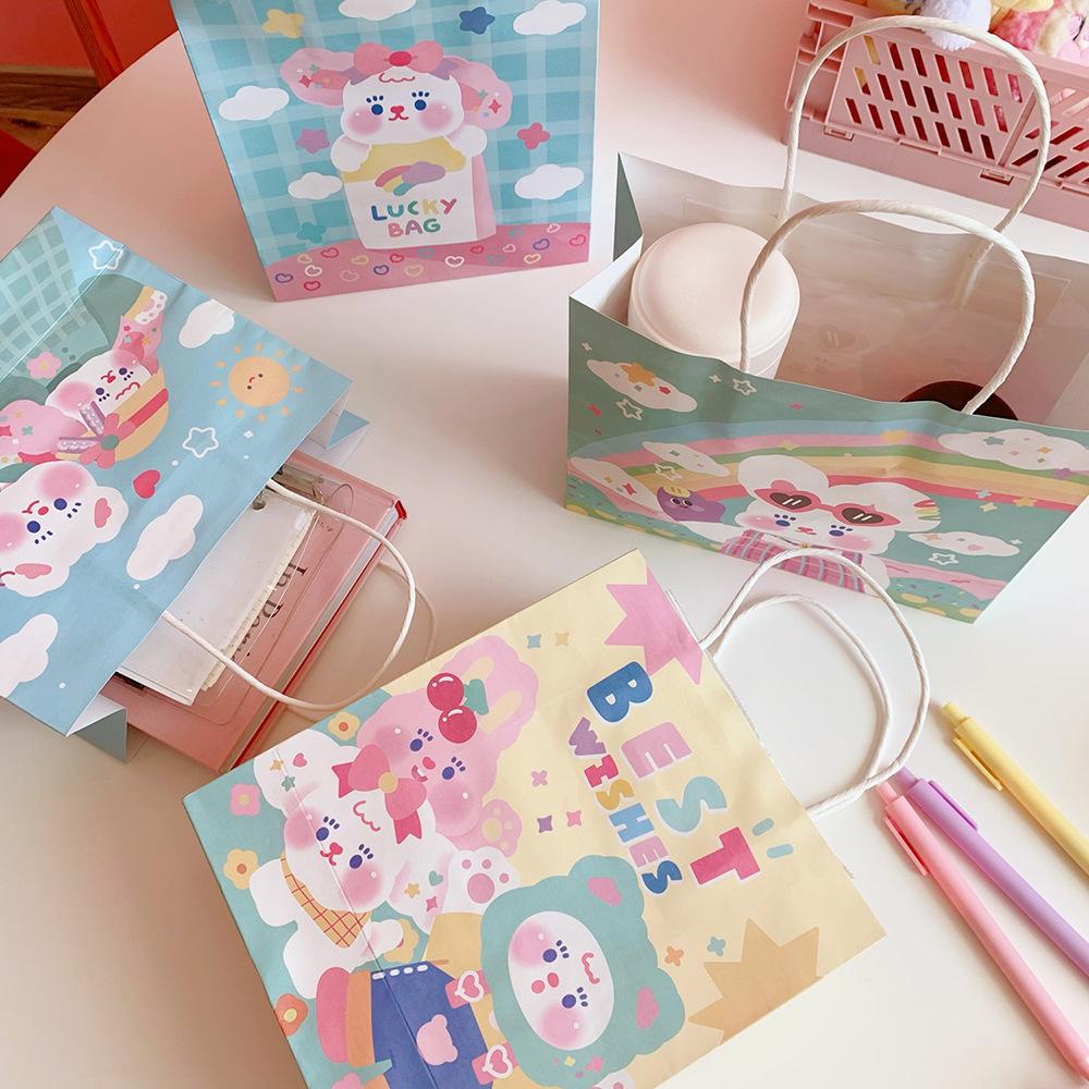 Gift Bag Bag Bear Bag Student Birthday Gift Paper Bag