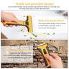 4 Pcs Cleaning Shovel Cutter Portable Paint Cleaning Knife with 40 Replacement SK5 Blade Glass Floor Tiles Scraper for Household