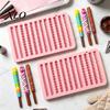 Dishwasher Safe Baking Molds Silicone Twist Pretzel Mold, 12 Cavity Cake Chocolate Rod Candy Tray, Crafting Tools for Handmade Gifts Easy Release Ice