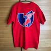 Vintage Wu-Tang Clan USA Red Wing T-shirt Hip Hop Rap Grafisk T-shirt S-5XL
