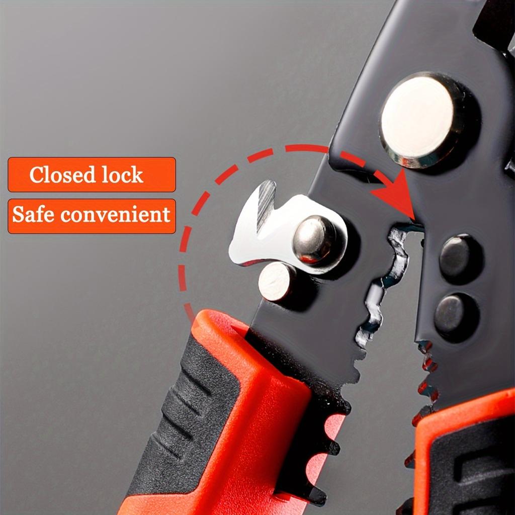 Wire Stripper Crimping Tool for Insulated Electrical Wire Connectors Racheting Wire Crimping Tools-Available Winding Crimping