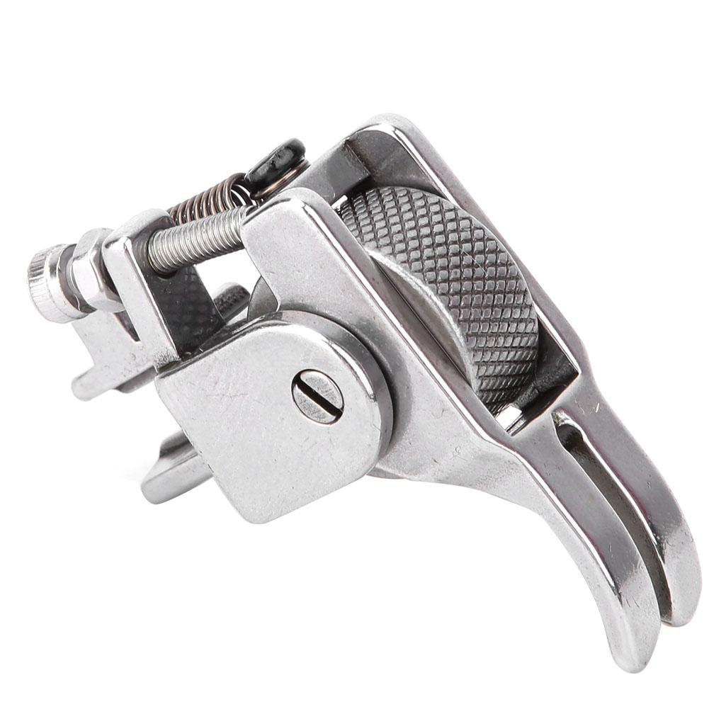 Adjustable Thick Material Twisted Wheel Presser Foot Flat Sewing Machine Accessories