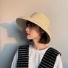Boho Straw Hat Wide Brim UV Protection Cap Casual Women's Sun Hats  Summer
