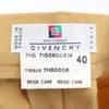 Givenchy 90s Made in France Old Wool pants 40 Camel Women Used