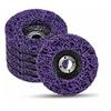 Lot of 5 Violet Abrasive Discs 115 X 22 Mm for Grinder – Astomer Resin & Corundum