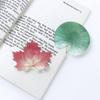 Notes Planner Sticker Paper Self-Adhesive Natural Plant Leaf Bookmark Memo Pad Notebook Sticky Note