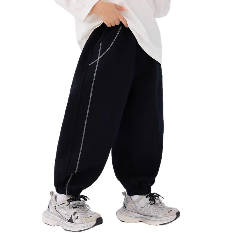 2026 Jungen Frühjahrs- und Herbst-Sweatpants mit lockerem Schnitt - Sportbekleidung für ältere Kinder