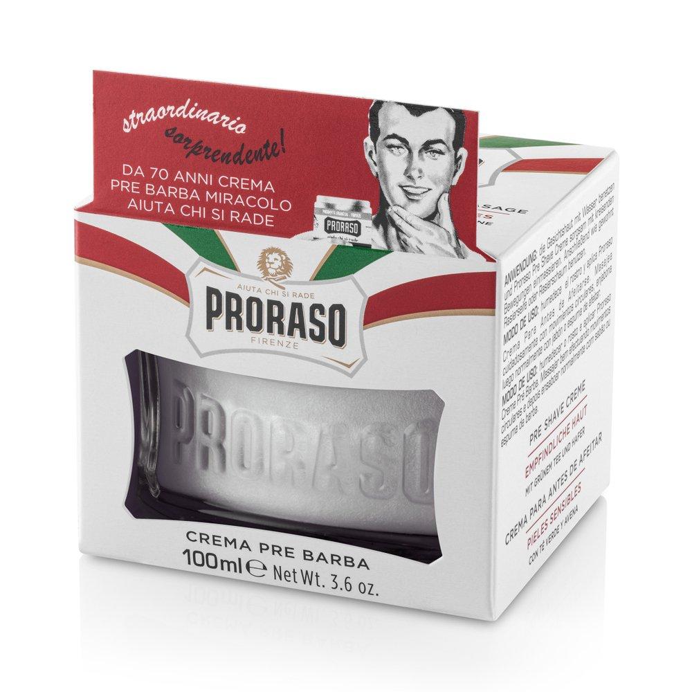 [PRORASO]Free Shave Cream Sensitive Green Tea 100ml