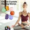 Natural Stone Set 7 Reiki Healing Stone Quartz Mineral Ornament Healing Gemstone Home Decoration Craft Stones Gifts