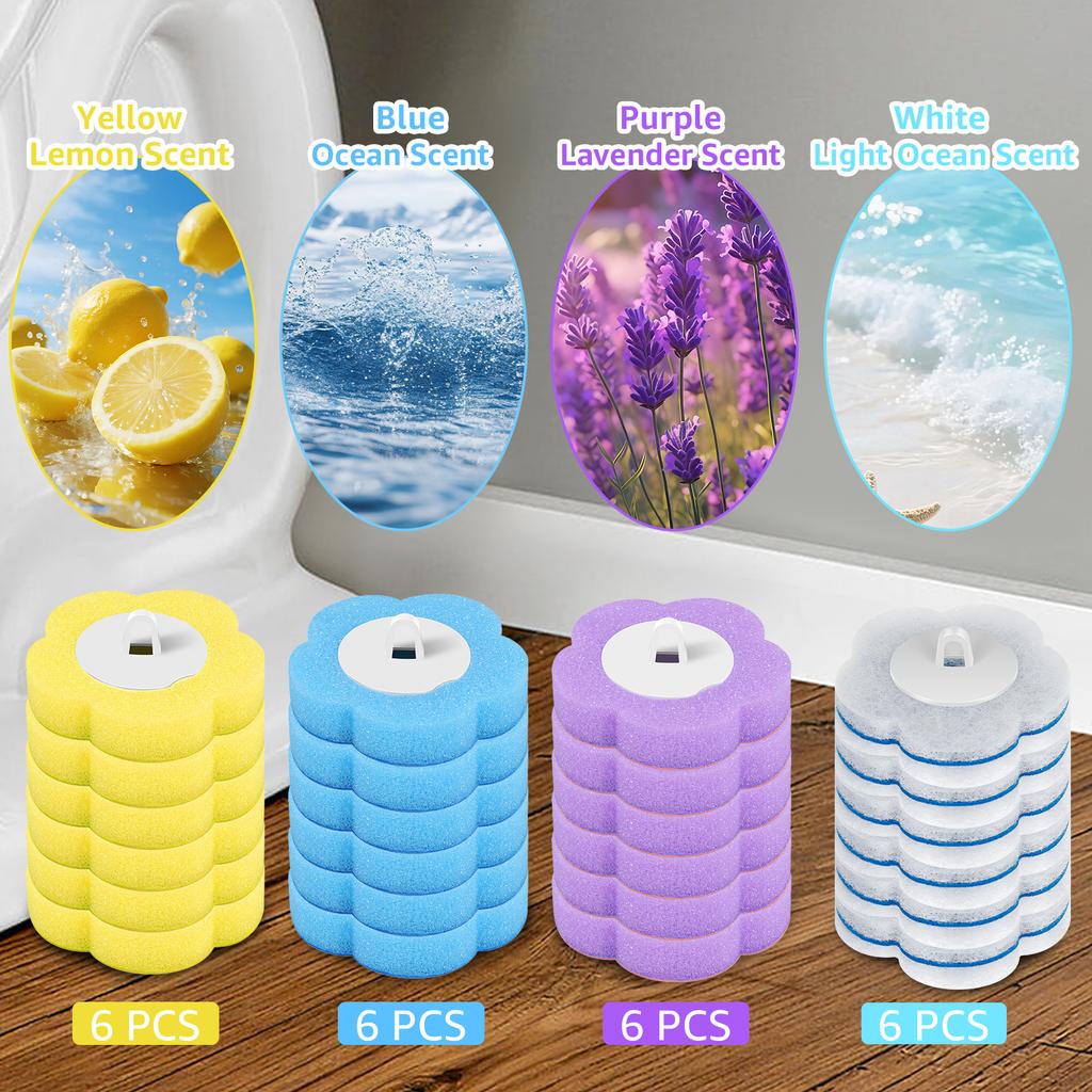 New Toilet Brush Disposable Replacement Head Cleaning Kit Toilet Bowl Brush Long Handle Home Wc Accessories Tool