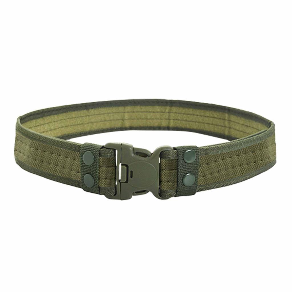 Student Training Belt – Camouflage Canvas Outdoor Belt with Plastic Buckle, Military Adjustable Waist Belt