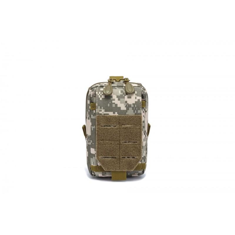 Tactical Utility Pouch Backpack Hydration Bladder Carrier Outdoor Hiking Running Waist Pack Multifunctional Molle Accessory